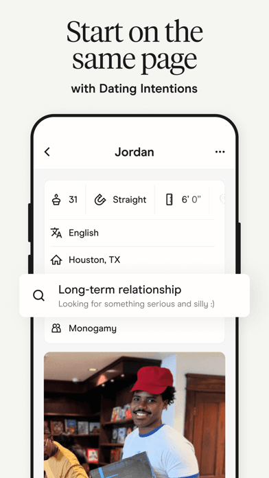 Hinge App Store screenshot 3
