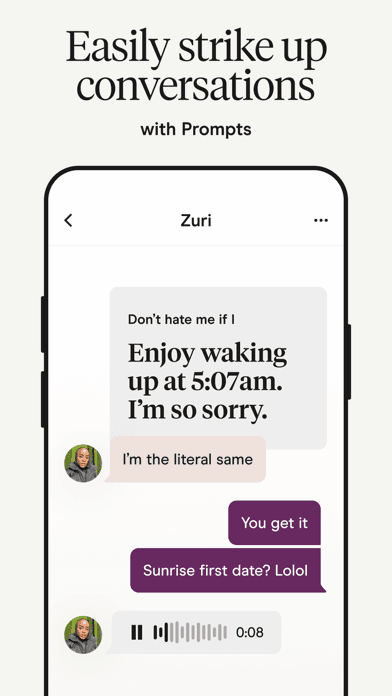 Hinge App Store screenshot 5
