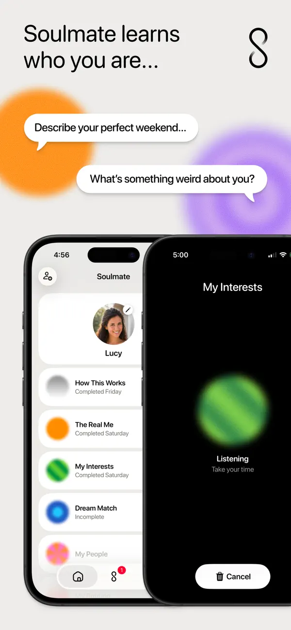 Soulmate App Store screenshot 1