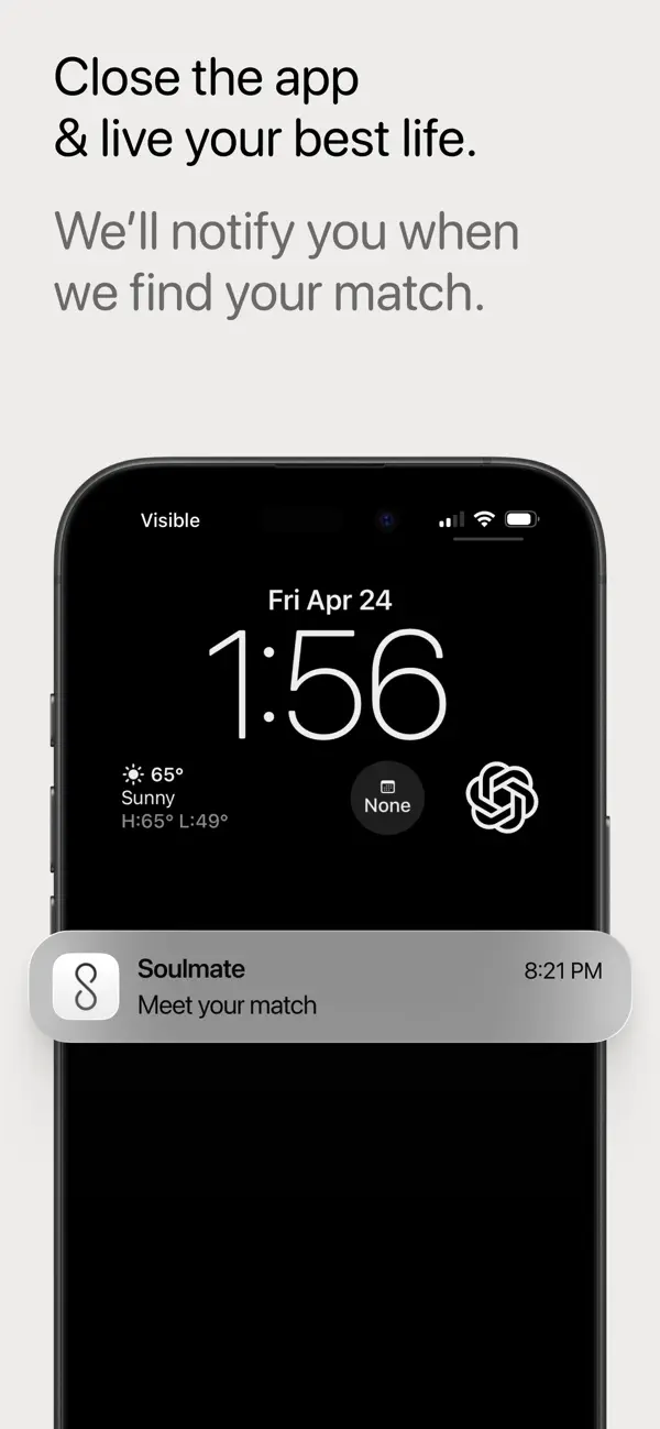 Soulmate App Store screenshot 4